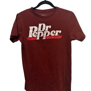 Dr Pepper Women's Red Short Sleeve Tee